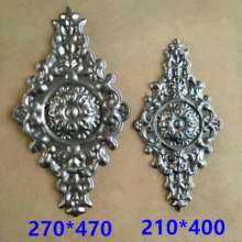 Wrought iron stamping big flower card wrought iron gate decoration card wrought iron decoration accessories iron flower decorative stamping flower