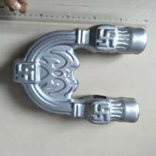 铁艺装饰配件仿铝艺花镀锌板压花辟邪符护栏大门专用255*185mm