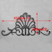 Stamping iron flower parts Stamping crown Single-sided stamping flower parts Iron gate door head flower decoration