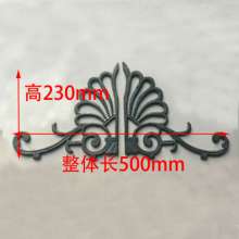 Stamping iron flower parts Stamping crown Single-sided stamping flower parts Iron gate door head flower decoration