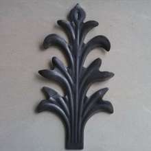 Iron stamping accessories flower leaf sword leaf 205*113/250*130 gate fence handicraft decoration
