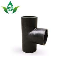PE hot melt socket tee. Production and sales of water-saving irrigation tee. Equal diameter new material and same diameter water pipe tee joint