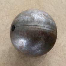 Iron Art Fitting Iron Hollow Ball 1.0mm Thick Spot Welding Hollow Iron Ball into Circle Diameter 20-150mm