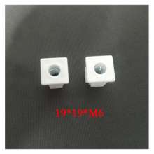 Adjustable plastic foot pad nut pipe plug plug screw hole plug heightening pad specifications 19-50 square