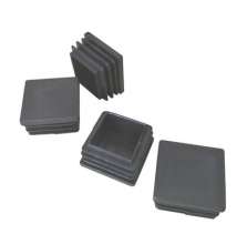 Square pipe plug pipe cap plastic plug foot plug square pipe inner plug head waterproof plug non-slip foot pad 10--100 square