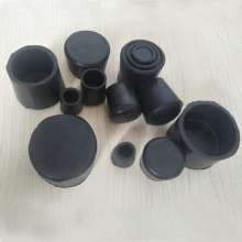 Rubber round tube jacket stainless steel tube cap sealing plug chair non-slip foot cushion tube full