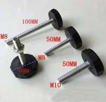 Diameter 40*M8*50/100 lengthening screw heightening foot pad table leg height adjustment foot plug nut plug