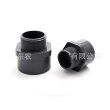 PVC outer wire direct threaded joints. Joints. Production and sales of water-saving irrigation flange joints threaded inner and outer wire joints