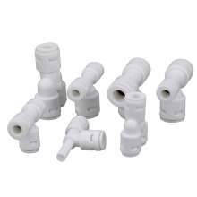 Universal water purifier tee joint fittings 2 points 3 points conversion tee household water purifiers take over universal adapters Water purifier accessories water purifier joints 2 points tee 3 poin