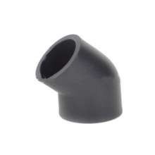 PE hot melt elbow. 45 degree socket joint. Production and sales of hot melt socket elbow water-saving irrigation PE joint