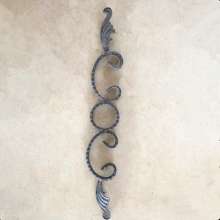 Iron Curved Flower Accessories C-shaped Decorative Curved Flower C Chain Link Flower Fence Handrail Guardrail Decoration Accessories