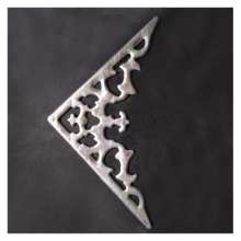 Wrought iron stamping flower leaf decorative corner flower 175*175mm