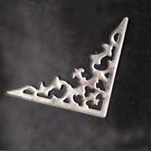 Wrought iron stamping flower leaf decorative corner flower 175*175mm