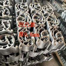 Wrought iron fittings stamping lace strip iron flower gate decorative flower pieces 85*150 thickness 1.0/0.6 mm