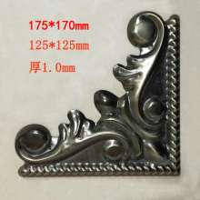 Wrought iron stamping lace strip triangle flower 125*125/175*175 three-dimensional gate fence guardrail accessories