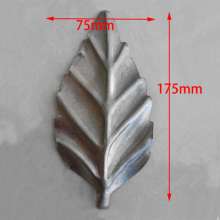 Iron stamping flower leaf Decorative flower leaf Wrought iron flower leaf Weldable flower leaf Factory direct sales