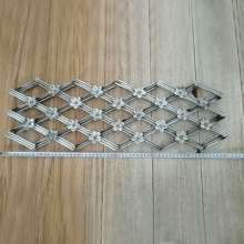 Iron Art Fittings Quadrilateral Mesh Flower Strip 600*200 Gate Fence Guardrail Furniture Decoration