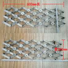 Iron Art Fittings Quadrilateral Mesh Flower Strip 600*200 Gate Fence Guardrail Furniture Decoration