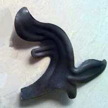 Wrought iron parts stamping flower leaf stamping flower parts stamping parts stamping decorative flowers left and right points