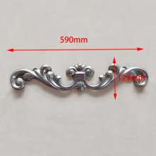 Iron flower l stamping accessories door decoration long lace curtain head
