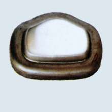 Iron plate stamping foot cover Shaped pin cover Bread pin cover Railing decoration cover Hollow joint flower leaf