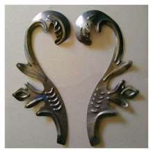 Stamping tin flower stamping small flower stamping small parts stamping flower leaf specification 210*65/210*60