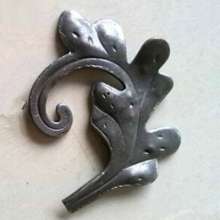 Wrought iron stamping parts flower leaf Iron art accessories stamping flower leaf thickness 1-3 mm or so