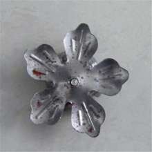 Wrought iron flowers Stamped wrought iron flowers Wrought iron gates, beds, tables, chairs and furniture decoration accessories