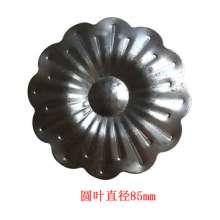 Iron accessories iron flower diameter 85mm round leaf sunflower sunflower flower fence fence decorative flower