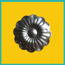 Iron accessories iron flower diameter 85mm round leaf sunflower sunflower flower fence fence decorative flower
