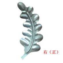 Wrought iron accessories iron stamping flower leaf courtyard gate guardrail fence decorative leaf factory direct sales