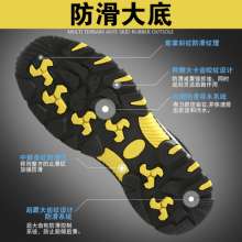 Cross-border labor insurance shoes Steel-toed shoes. Safety shoes. Summer fly-woven breathable, lightweight, smash-resistant and stab-resistant casual safety site shoes