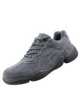 Manufacturers wholesale casual lightweight wear-resistant breathable shoes. Safety shoes. Tendon soft bottom wear-resistant anti-smashing anti-piercing steel toe cap labor insurance shoes summer