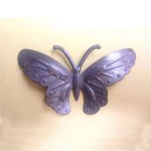 Wrought iron stamping flower leaf Iron stamping butterfly Iron stamping butterfly Stamping accessories