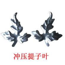 Iron accessories stamping flower leaf raisin leaf maple leaf 80*95mm home crafts guardrail decoration flower leaf