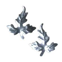 Iron accessories stamping flower leaf raisin leaf maple leaf 80*95mm home crafts guardrail decoration flower leaf