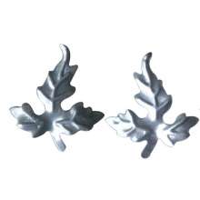 Iron accessories stamping flower leaf raisin leaf maple leaf 80*95mm home crafts guardrail decoration flower leaf