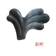 Iron accessories production and supply of iron stamping flower iron stamping accessories 70X52 factory direct sales