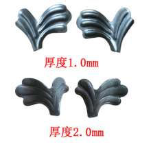 Iron accessories production and supply of iron stamping flower iron stamping accessories 70X52 factory direct sales