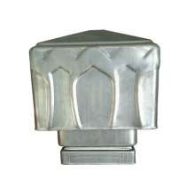 Factory direct traffic guardrail accessories lotus head square pipe column cap 80/100/120/150 special decorative cover