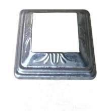 Wrought iron fittings square tube/rectangular pin cover bottom cover cover ugly cover specifications 20 square-100 square fence guardrail accessories