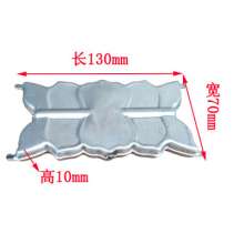 Traffic guardrail accessories lotus piece connector 130*80*10 road fence special factory direct sales