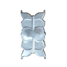 Traffic guardrail accessories lotus piece connector 130*80*10 road fence special factory direct sales
