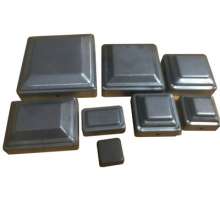 Fence guardrail accessories rectangular pipe mouth cap sealing cap 20*40/30*50/40*60/60*8-galvanized square