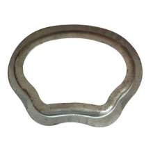 Wrought iron accessories bread tube stamping foot cover shaped tube cover buckle cover fence guardrail decorative cover factory direct sales