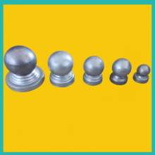 Iron accessories galvanized round pipe column cap cap fence guardrail decoration accessories 30-116mm