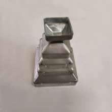 Thickness 1.2mm galvanized iron plate stamping guardrail sealing cap stigma
