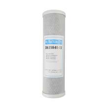 Water purifier 10-inch flat-mouth compressed activated carbon filter element CTO carbon rod filter element. General wholesale for household water purifiers. Filter element
