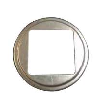 Iron accessories 40 square tube special round foot cover fence guardrail handrail stamping decorative cover card cover factory direct sales