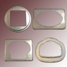 Iron accessories 40 square tube special round foot cover fence guardrail handrail stamping decorative cover card cover factory direct sales